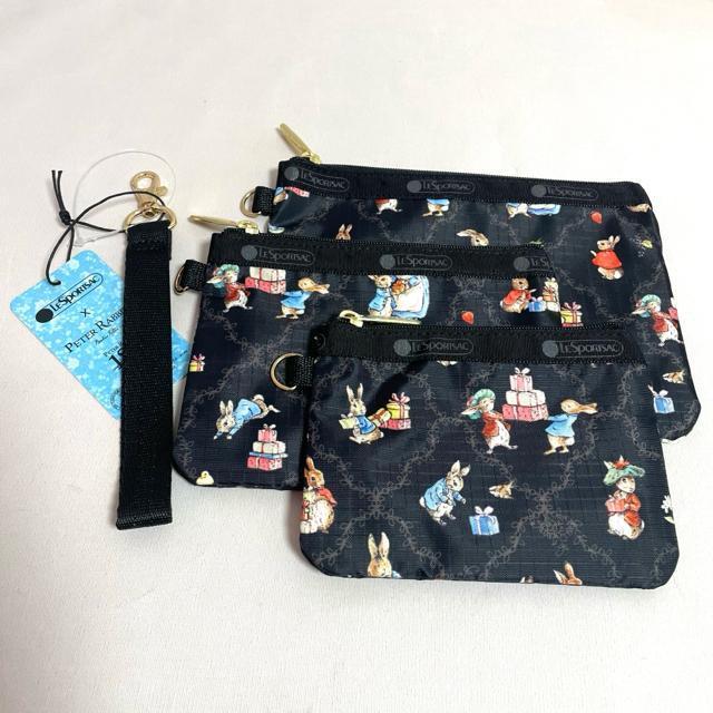 ★新品★LeSportsac レスポートサック ハッピーバースデーピーター ポーチ コスメポーチ 3455 セット 送料無料 < 女性ファッション  ★新品★LeSportsac レスポートサック ハッピーバースデーピーター ポーチ コスメポーチ 3455 セット 送料無料 < 女性ファッションの