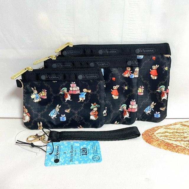 ★新品★LeSportsac レスポートサック ハッピーバースデーピーター ポーチ コスメポーチ 3455 セット 送料無料 < 女性ファッション  ★新品★LeSportsac レスポートサック ハッピーバースデーピーター ポーチ コスメポーチ 3455 セット 送料無料 < 女性ファッションの
