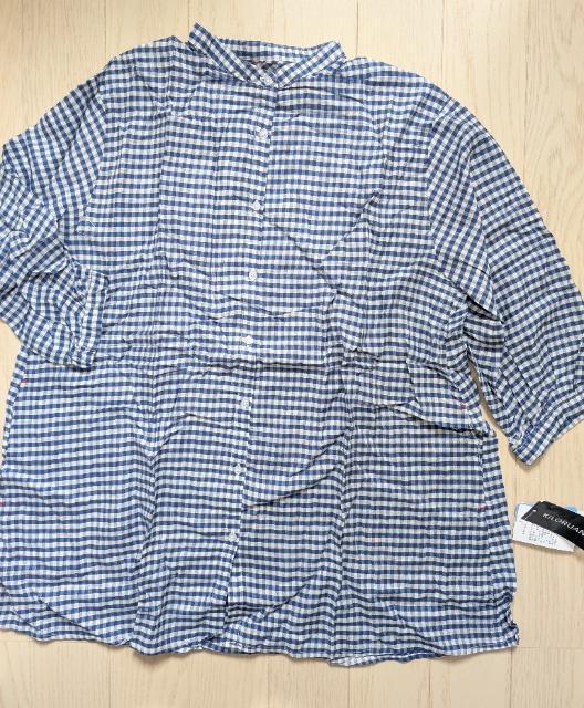 M★KILORUAN★テンセル★ブロックチェックブラウス★新品★送料無料 < 女性ファッション  M★KILORUAN★テンセル★ブロックチェックブラウス★新品★送料無料 < 女性ファッションの
