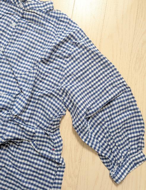 M★KILORUAN★テンセル★ブロックチェックブラウス★新品★送料無料 < 女性ファッション  M★KILORUAN★テンセル★ブロックチェックブラウス★新品★送料無料 < 女性ファッションの