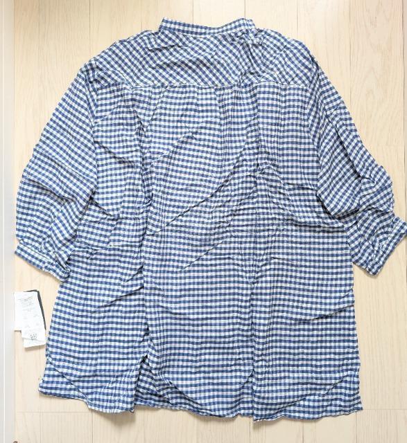 M★KILORUAN★テンセル★ブロックチェックブラウス★新品★送料無料 < 女性ファッション  M★KILORUAN★テンセル★ブロックチェックブラウス★新品★送料無料 < 女性ファッションの