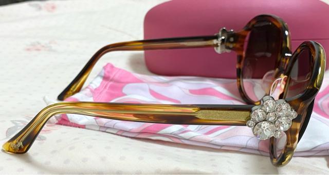 Radyビジューサングラス/小顔効果/ハートマーブル保存袋付き/新品未使用 < ブランド  Radyビジューサングラス/小顔効果/ハートマーブル保存袋付き/新品未使用 < ブランドの