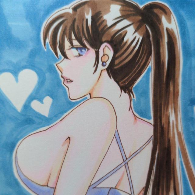 自作イラスト・送料込・オリジナル・人妻・巨乳・おしり・ハガキサイズ < アニメ/コミック/キャラクター 自作イラスト・送料込・オリジナル・人妻・巨乳・おしり・ハガキサイズ < アニメ/コミック/キャラクターの