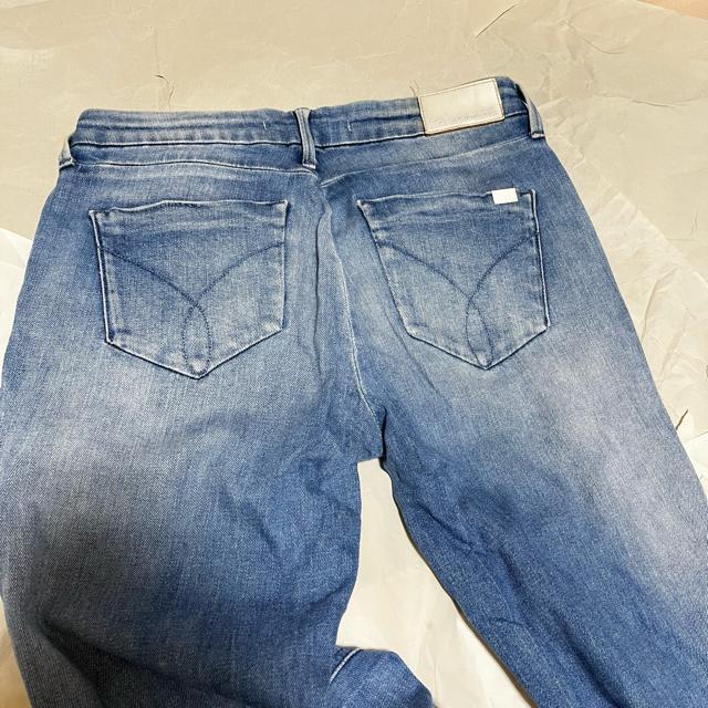 【カルバンクラインジーンズ】 スリム / ストレッチ / スキニーデニム 28 ダメージ加工 ジーンズ < ブランド 【カルバンクラインジーンズ】 スリム / ストレッチ / スキニーデニム 28 ダメージ加工 ジーンズ < ブランドの