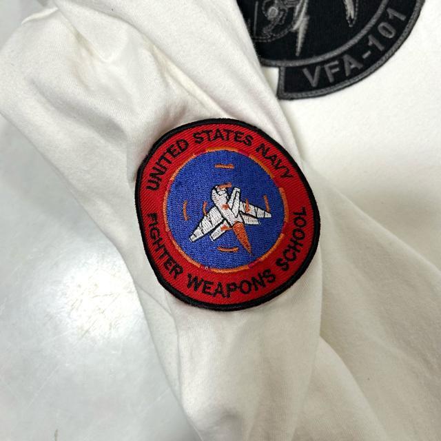 AVIREX アヴィレックス スタンドジップ スウェット VFA-101 L < ブランド AVIREX アヴィレックス スタンドジップ スウェット VFA-101 L < ブランドの