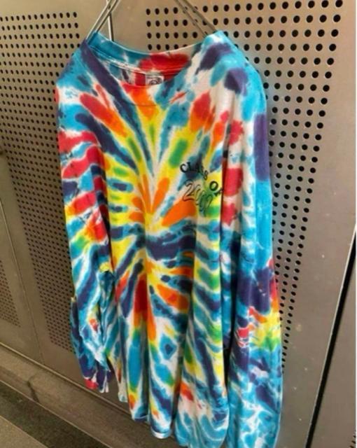 �Ò��@���B���e�[�W�@vintage �����O�X���[�uT�V���c�@����tee �^�C�_�C�@�J���t���@�h��@�r�b�N�T�C�Y�@���h �� �j���t�@�b�V������ 