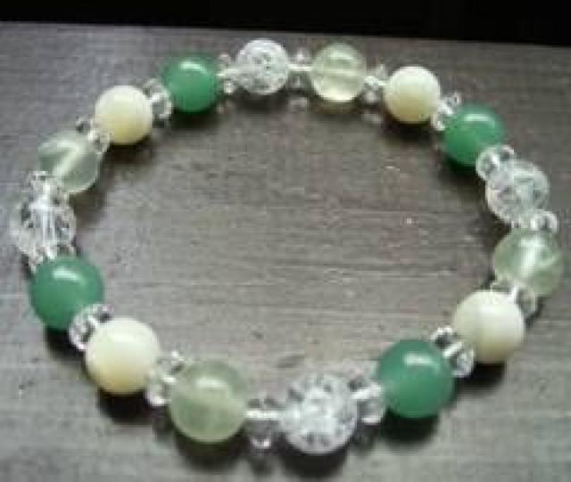 アベンチュリンxプレナイトxクラック水晶xマザーオブパール < 男性アクセサリー/時計  アベンチュリンxプレナイトxクラック水晶xマザーオブパール  < 男性アクセサリー/時計の