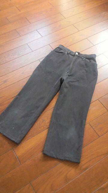 【即決】EAGLESTAR◆BLACK◆ヴィンテージ風クロップド < 女性ファッション  【即決】EAGLESTAR◆BLACK◆ヴィンテージ風クロップド  < 女性ファッションの