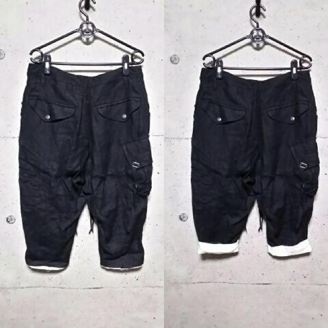 新品KMRIIケムリ Linen Cargo Half Pants 2 < ブランド  新品KMRIIケムリ Linen Cargo Half Pants 2 < ブランドの