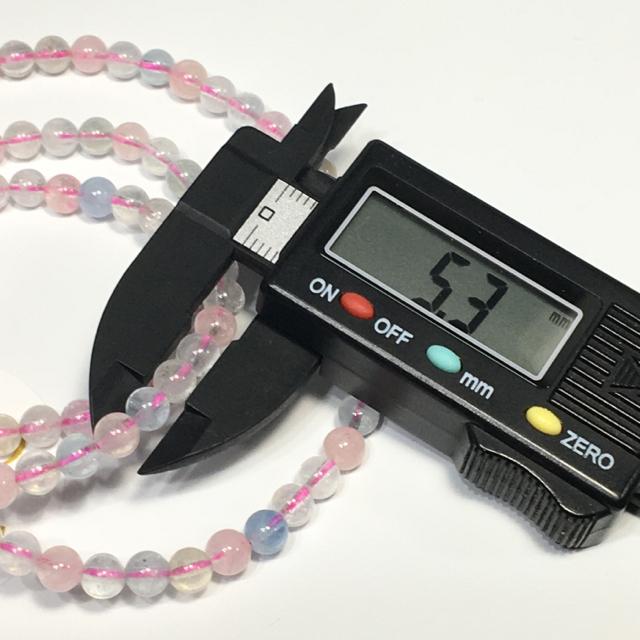 高品質クリアタイプ ミックスベリル 3連 長さ55cm 内径17cm < 女性アクセサリー/時計  高品質クリアタイプ ミックスベリル 3連 長さ55cm 内径17cm < 女性アクセサリー/時計の