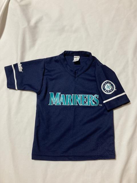 メジャーリーグ 野球 マリナーズ イチロー ユニフォーム 風 Tシャツ ネイビー S 51 < レジャー/スポーツ  メジャーリーグ 野球 マリナーズ イチロー ユニフォーム 風 Tシャツ ネイビー S 51  < レジャー/スポーツの