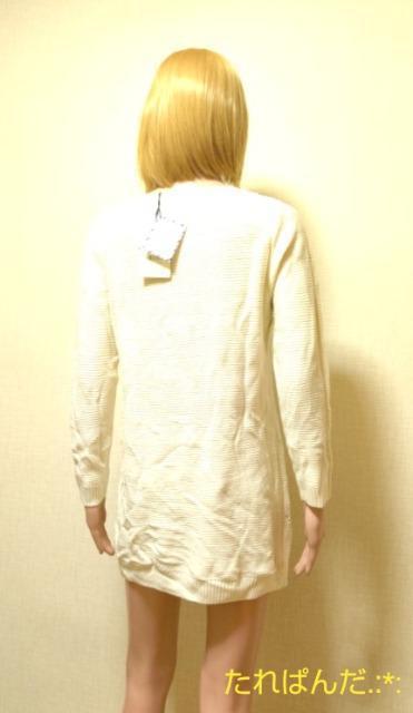 新品タグ付☆FREES MART☆綺麗な刺繍透かしニットワンピW140 < ブランド  新品タグ付☆FREES MART☆綺麗な刺繍透かしニットワンピW140 < ブランドの