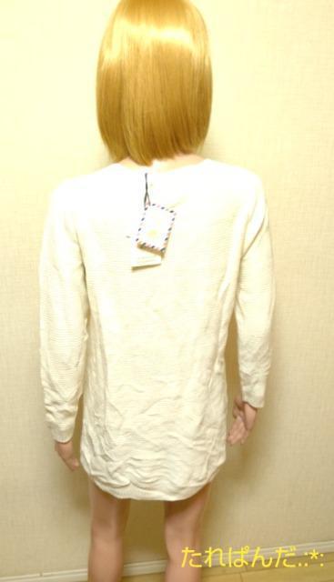 新品タグ付☆FREES MART☆綺麗な刺繍透かしニットワンピW140 < ブランド  新品タグ付☆FREES MART☆綺麗な刺繍透かしニットワンピW140 < ブランドの