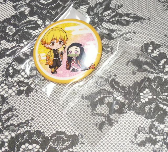 鬼滅の刃禰豆子といっしょ缶バッジ我妻善逸&竈門禰豆子 < アニメ/コミック/キャラクター  鬼滅の刃禰豆子といっしょ缶バッジ我妻善逸&竈門禰豆子  < アニメ/コミック/キャラクターの