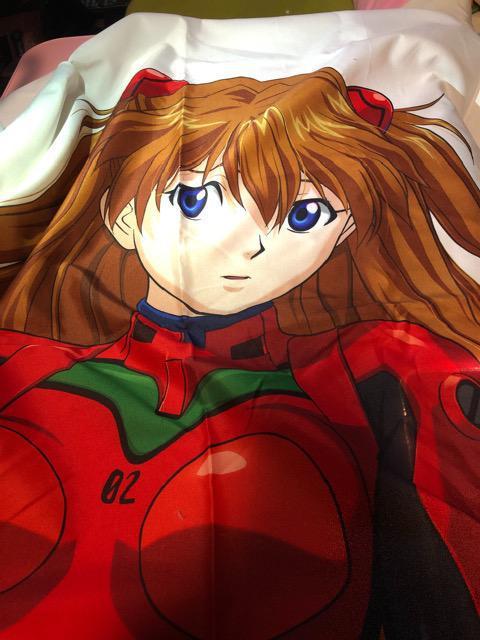 エヴァンゲリオン アスカ 添い寝シーツ 開封品 < アニメ/コミック/キャラクター  エヴァンゲリオン アスカ 添い寝シーツ 開封品  < アニメ/コミック/キャラクターの