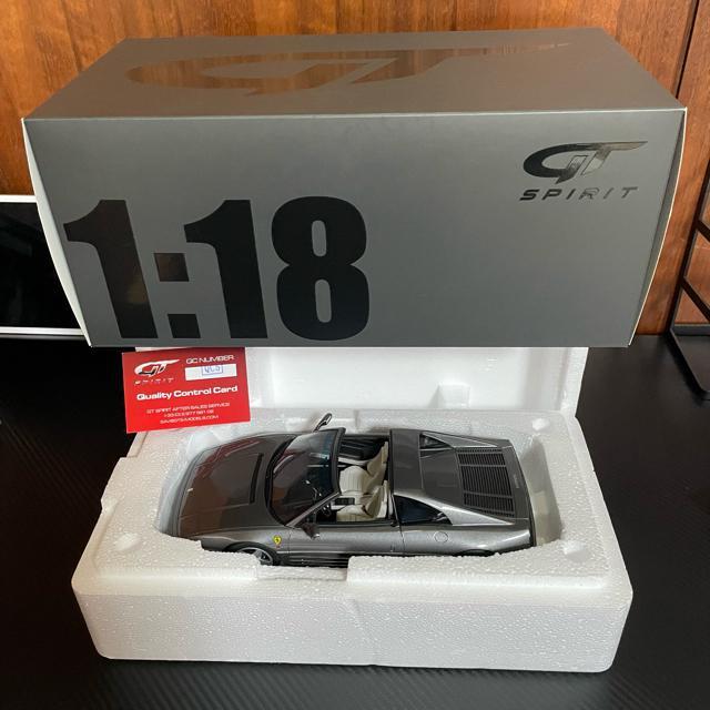 Wi@GT SPIRIT 1/18 tF[ 348 GTS O[  zr[ 