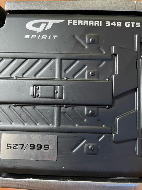 Wi@GT SPIRIT 1/18 tF[ 348 GTS O[  zr[ 