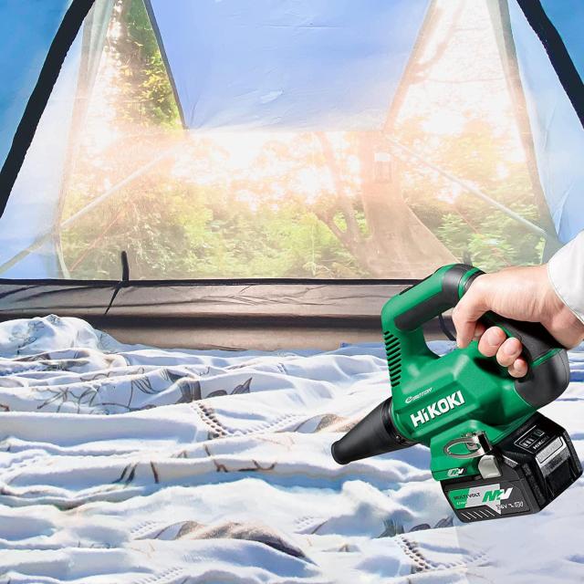 HiKOKI(ハイコーキ) 36V 充電式 ブロワ 小型 軽量 低騒音 風量3段切替 蓄電池・充電器別売り RB36DB(NN) < ペット/手芸/園芸  HiKOKI(ハイコーキ) 36V 充電式 ブロワ 小型 軽量 低騒音 風量3段切替 蓄電池・充電器別売り RB36DB(NN) < ペット/手芸/園芸の