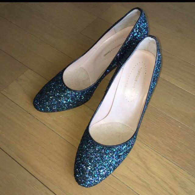 mosaique par a・bomb パンプス グリッター 23cm 日本製 < 女性ファッション mosaique par a・bomb パンプス グリッター 23cm 日本製 < 女性ファッションの