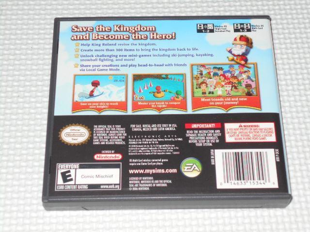 DS★MY SIMS KINGDOM 海外版 北米版 < ゲーム本体/ソフト  DS★MY SIMS KINGDOM 海外版 北米版 < ゲーム本体/ソフトの