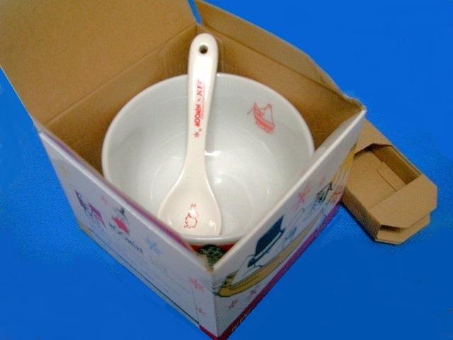 ◎未使用★KFC ムーミン ボウル・スプーンセット/磁器製 < アニメ/コミック/キャラクター  ◎未使用★KFC ムーミン ボウル・スプーンセット/磁器製 < アニメ/コミック/キャラクターの