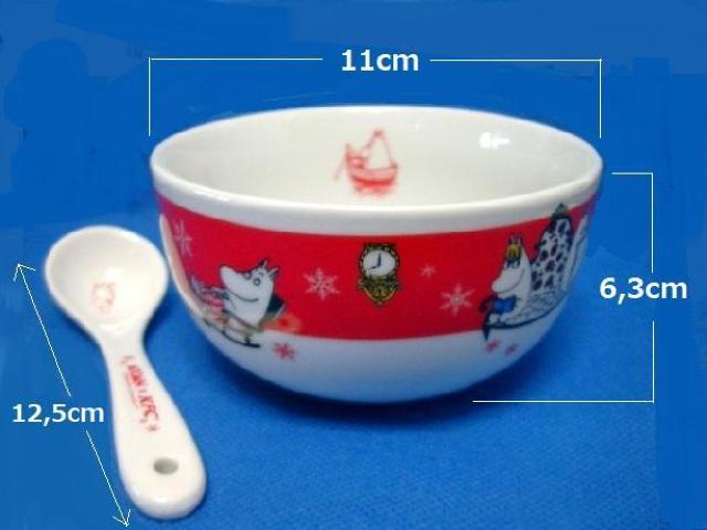 ◎未使用★KFC ムーミン ボウル・スプーンセット/磁器製 < アニメ/コミック/キャラクター  ◎未使用★KFC ムーミン ボウル・スプーンセット/磁器製 < アニメ/コミック/キャラクターの