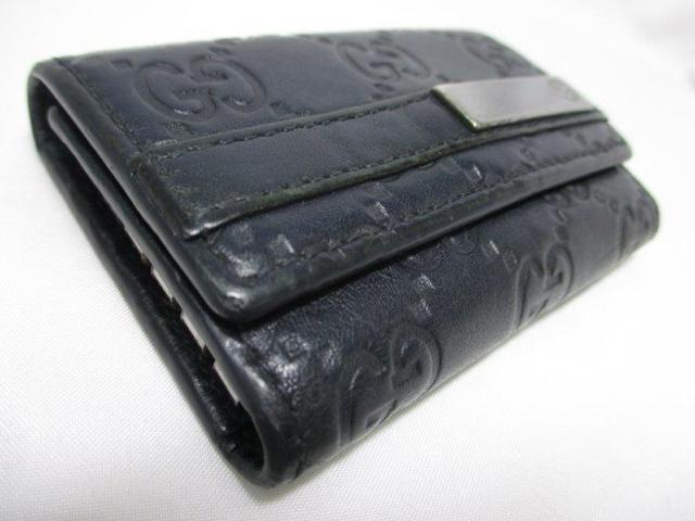 GUCCI グッチ 6連キーケース シマレザー 中古本物 < ブランド  GUCCI グッチ 6連キーケース シマレザー 中古本物 < ブランドの