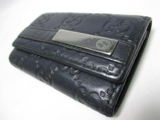 GUCCI グッチ 6連キーケース シマレザー 中古本物 < ブランド  GUCCI グッチ 6連キーケース シマレザー 中古本物 < ブランドの