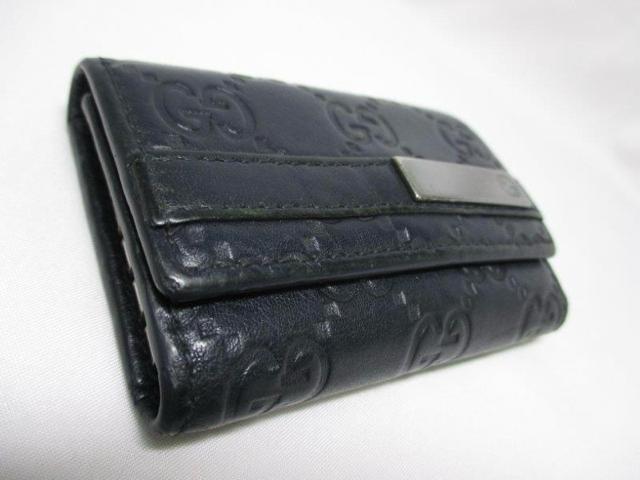 GUCCI グッチ 6連キーケース シマレザー 中古本物 < ブランド  GUCCI グッチ 6連キーケース シマレザー 中古本物 < ブランドの