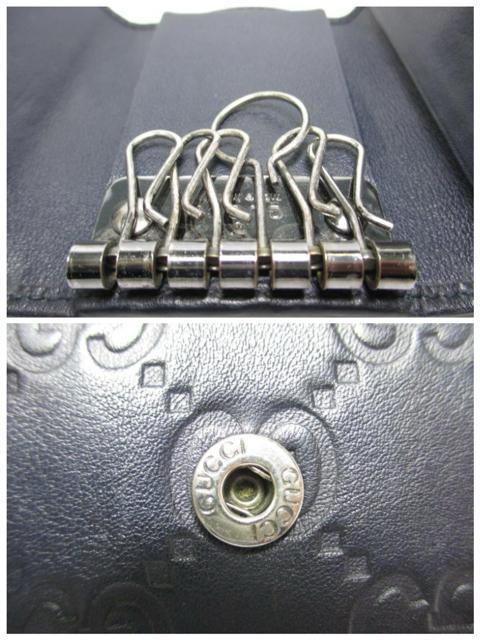 GUCCI グッチ 6連キーケース シマレザー 中古本物 < ブランド  GUCCI グッチ 6連キーケース シマレザー 中古本物 < ブランドの