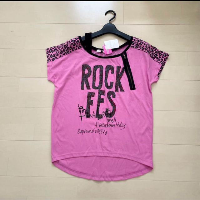 新品 PINK latte プルオーバー レオパード半袖Tシャツ < ブランド  新品 PINK latte プルオーバー レオパード半袖Tシャツ < ブランドの