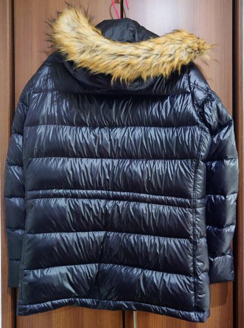 美品★ダウンジャケット★NAVY PREMIUM★メンズコート★レディースジャケット★フード付き★ファー付き★可愛い★送料無料 < 男性ファッション  美品★ダウンジャケット★NAVY PREMIUM★メンズコート★レディースジャケット★フード付き★ファー付き★可愛い★送料無料 < 男性ファッションの
