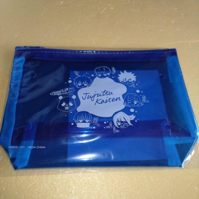 青 クリアポーチ セガラッキーくじ SPLASH BATTLE Re: 呪術廻戦 < アニメ/コミック/キャラクター  青 クリアポーチ セガラッキーくじ SPLASH BATTLE Re: 呪術廻戦  < アニメ/コミック/キャラクターの