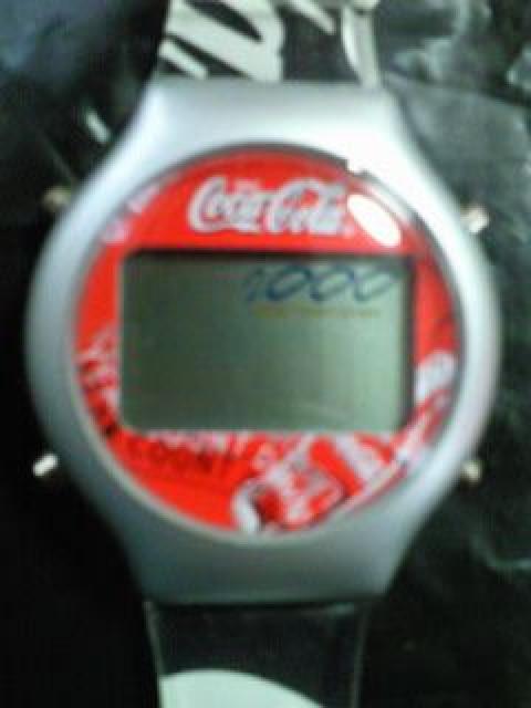 コカ・コーラ コカコーラ カウントダウン ウオッチ デジタル 腕時計 スケルトン 電池式 箱付 < 男性アクセサリー/時計  コカ・コーラ コカコーラ カウントダウン ウオッチ デジタル 腕時計 スケルトン 電池式 箱付  < 男性アクセサリー/時計の