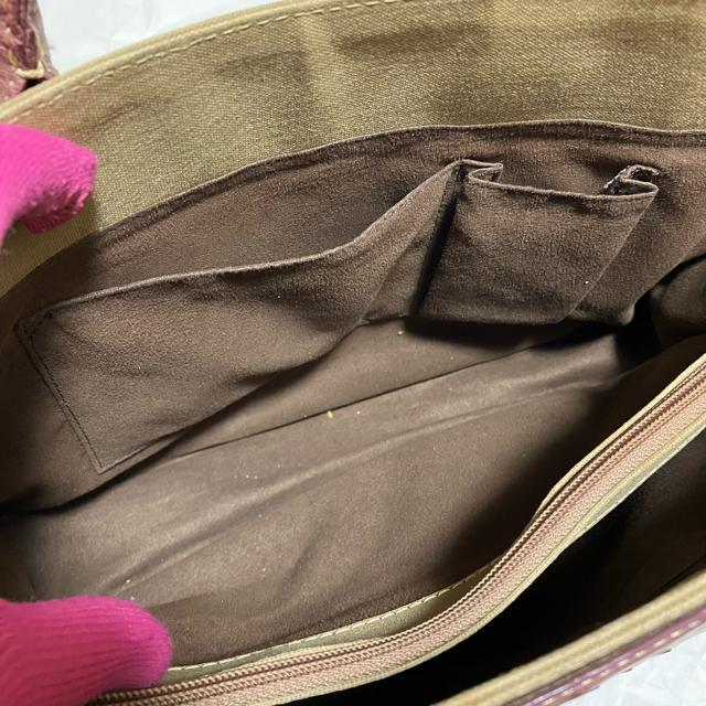 【ヴィンテージ】【ノーブランド扱い】 オーストリッチ / レザー トートバッグ < 女性ファッション  【ヴィンテージ】【ノーブランド扱い】 オーストリッチ / レザー トートバッグ < 女性ファッションの
