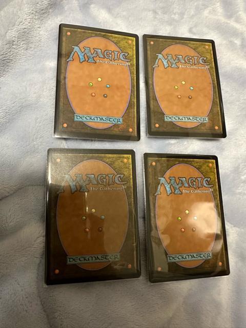 MTG FOIL ����4���Z�b�g �� �g���[�f�B���O�J�[�h�� 