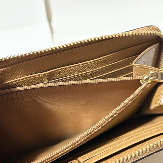 COACH �R�[�` ���E���h�t�@�X�i�[�����z �����O�E�H���b�g F54007 ���U�[ ���f�B�[�X �u���E�� �� �u�����h�� 