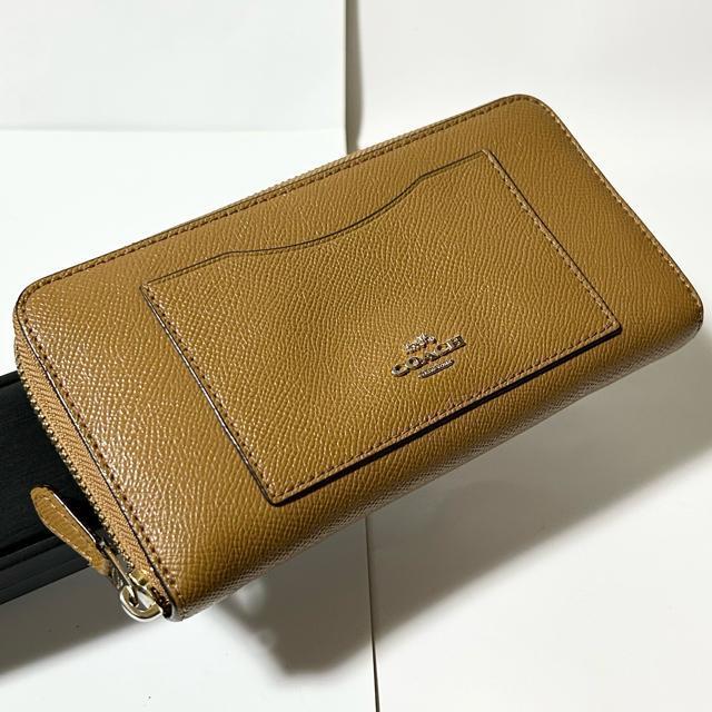 COACH �R�[�` ���E���h�t�@�X�i�[�����z �����O�E�H���b�g F54007 ���U�[ ���f�B�[�X �u���E�� �� �u�����h�� 