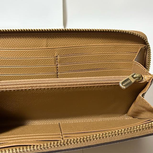 COACH �R�[�` ���E���h�t�@�X�i�[�����z �����O�E�H���b�g F54007 ���U�[ ���f�B�[�X �u���E�� �� �u�����h�� 