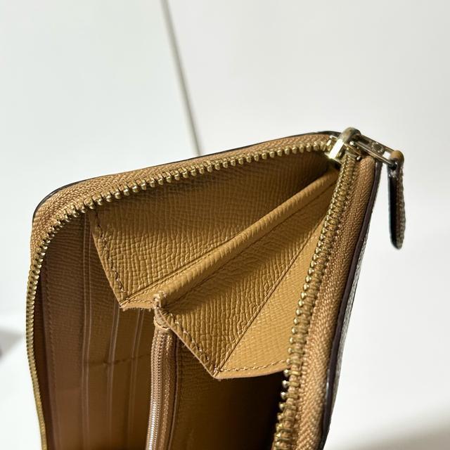 COACH �R�[�` ���E���h�t�@�X�i�[�����z �����O�E�H���b�g F54007 ���U�[ ���f�B�[�X �u���E�� �� �u�����h�� 