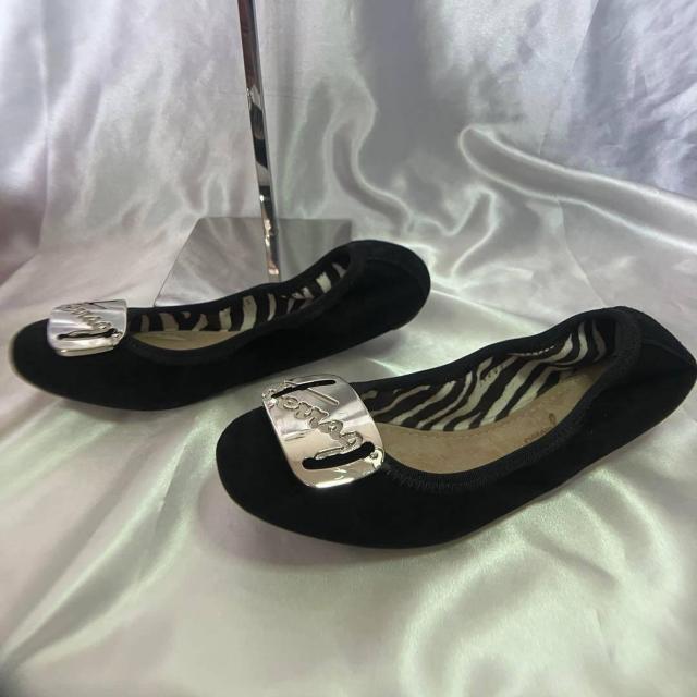 サルヴァトーレフェラガモ FERRAGAMOバレエシューズ フラットシューズ 22cm < ブランド サルヴァトーレフェラガモ FERRAGAMOバレエシューズ フラットシューズ 22cm < ブランドの