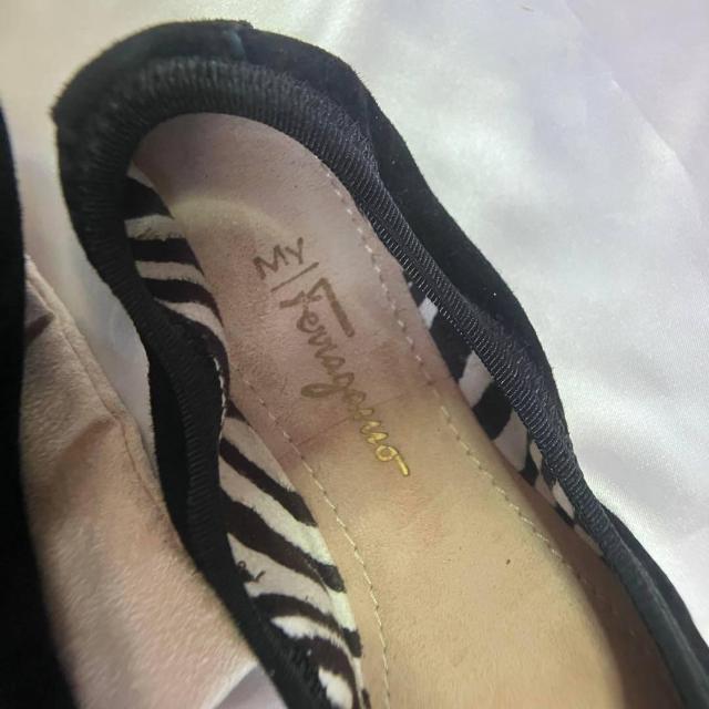 サルヴァトーレフェラガモ FERRAGAMOバレエシューズ フラットシューズ 22cm < ブランド サルヴァトーレフェラガモ FERRAGAMOバレエシューズ フラットシューズ 22cm < ブランドの