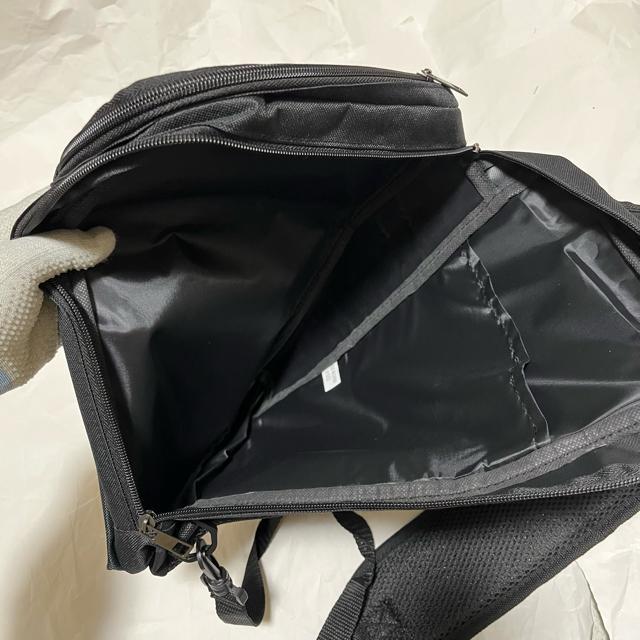【軽量】SOURIRE ボディバッグ ブラック 500mlペットボトル収納可 < 男性ファッション 【軽量】SOURIRE ボディバッグ ブラック 500mlペットボトル収納可 < 男性ファッションの