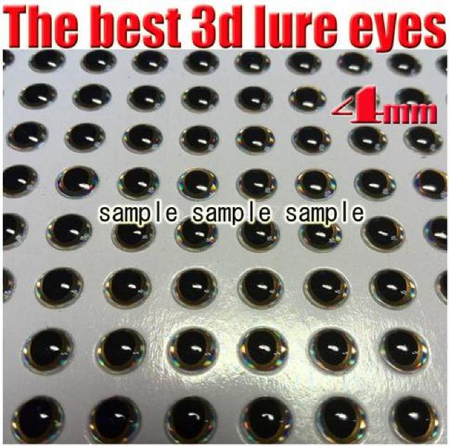 ジグ・ルアー等 目玉シール(3D) 4mm 100個 < レジャー/スポーツ ジグ・ルアー等 目玉シール(3D) 4mm 100個 < レジャー/スポーツの