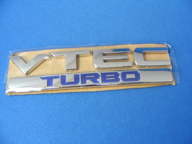 ● V-TEC TURBO ABS製 クロームメッキ/ブルー セパレート仕様 ● < 自動車/バイク ● V-TEC TURBO ABS製 クロームメッキ/ブルー セパレート仕様 ● < 自動車/バイク