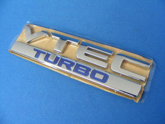● V-TEC TURBO ABS製 クロームメッキ/ブルー セパレート仕様 ● < 自動車/バイク ● V-TEC TURBO ABS製 クロームメッキ/ブルー セパレート仕様 ● < 自動車/バイク