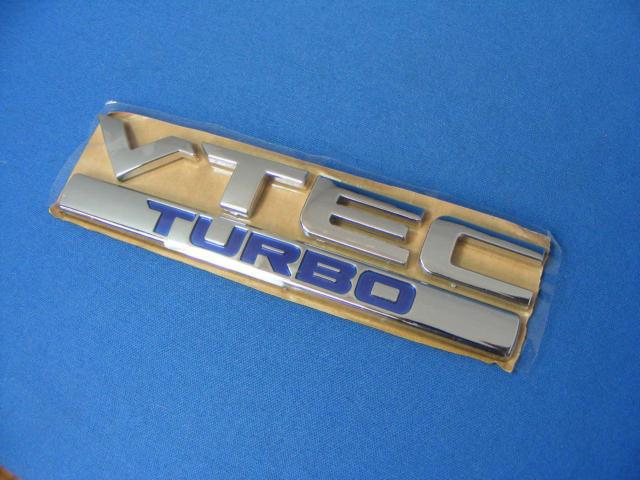 ● V-TEC TURBO ABS製 クロームメッキ/ブルー セパレート仕様 ● < 自動車/バイク ● V-TEC TURBO ABS製 クロームメッキ/ブルー セパレート仕様 ● < 自動車/バイク