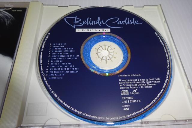 CD★ベリンダ・カーライル★ア・ウーマン・アンド・ア・マン★Belinda Carlisle★洋楽★2枚同梱270円 < CD/DVD/ビデオ CD★ベリンダ・カーライル★ア・ウーマン・アンド・ア・マン★Belinda Carlisle★洋楽★2枚同梱270円 < CD/DVD/ビデオの
