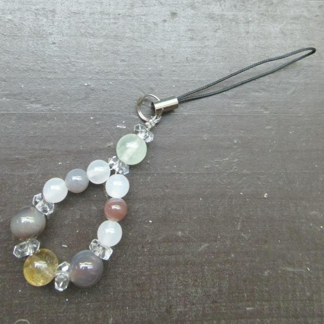 シトリンxボツワナアゲートxカルセドニーxプレナイトストラップ 天然石 < 女性ファッション シトリンxボツワナアゲートxカルセドニーxプレナイトストラップ 天然石 < 女性ファッションの