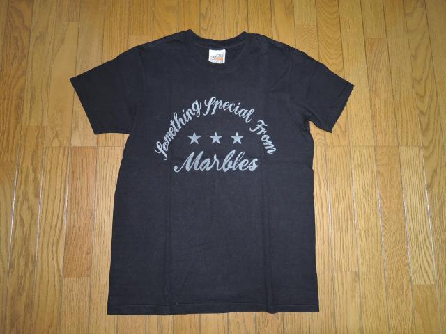 MARBLES �}�[�u���Y T�V���c M �� �� �X�^�[ ���S LOGO �J�b�g�\�[  �� �u�����h�� 